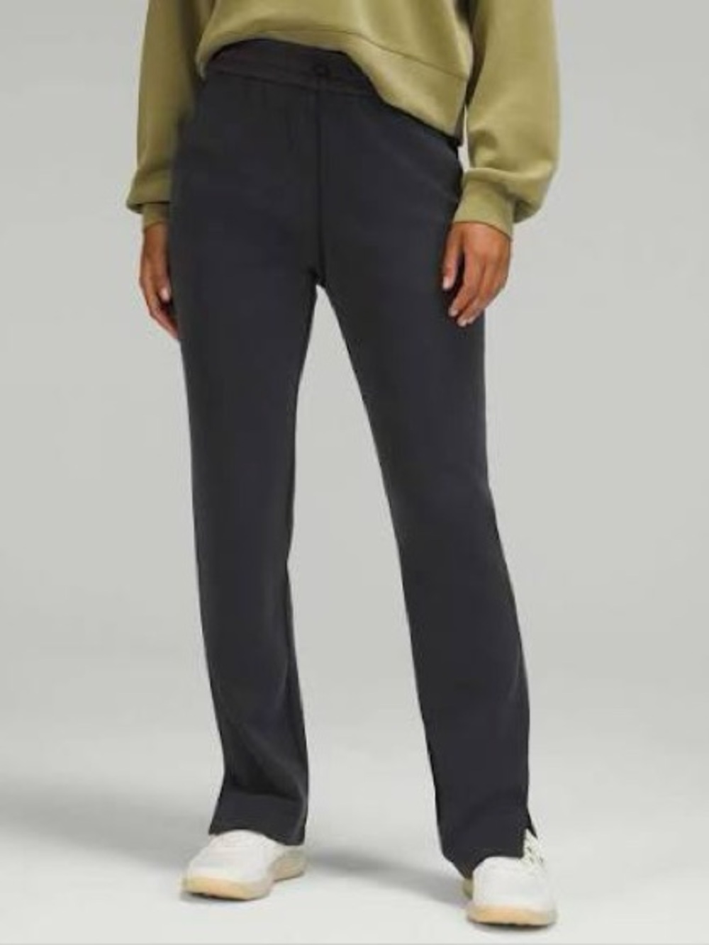 Lululemon Softstreme straight split leg pants sz12